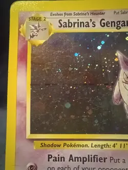 Pokemon TCG Sabrina's Gengar Holo English Gym Heroes 14/112 - Image 4