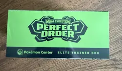 Pokemon TCG: Mega Evolution ME03 Perfect Order ETB (Pokemon Center Exclusive) - Image 3