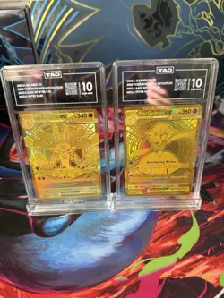MEGA LUCARIO #188 & GARDEVOIR #187 EX 2025 POKEMON MEGA EVOLUTION TAG 10s - Image 1