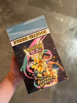 Pokemon Ascended Heroes Booster Bundle Display ENG Sealed – Minor tear on wrap. - Image 1