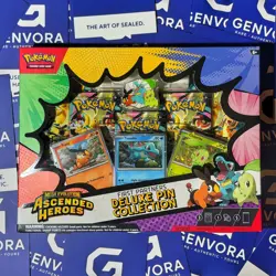 Pokemon TCG Ascended Heroes First Partners Pin Collection -Box Damage-See Desc - Image 1