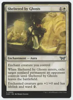 MTG Duskmourn Sheltered by Ghosts #30 Uncommon - Image 1