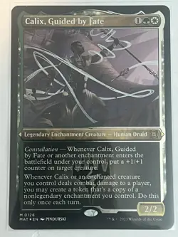 Calix, Guided by Fate (Foil Etched) - MTG - March of the Machine - #126 - NM - Image 1
