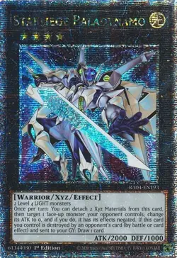 Yugioh! Starliege Paladynamo - RA04-EN193 - Quarter Century Secret Rare - 1st Ed - Image 1
