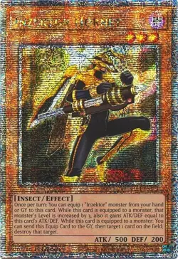 Yugioh! Inzektor Hornet - RA04-EN171 - Quarter Century Secret Rare - 1st Edition - Image 1