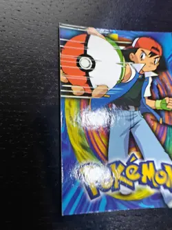 Ash Ketchum Topps Pokemon TV Animation Edition Johto Series 1 Checklist 2001 - Image 3