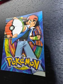 Ash Ketchum Topps Pokemon TV Animation Edition Johto Series 1 Checklist 2001 - Image 4