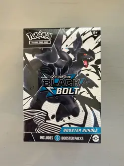 Pokemon TCG Scarlet & Violet Black Bolt Booster Bundle - NEW/FACTORY SEALED - Image 1