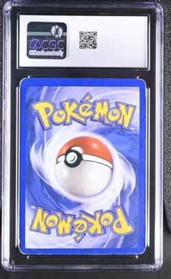 2005 POKEMON EX DEOXYS REVERSE HOLO #22/107 RAYQUAZA CGC 3.5 - Image 2