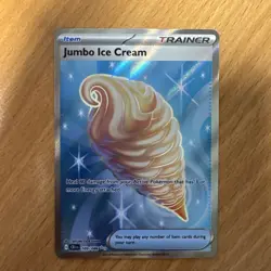 Pokemon TCG Jumbo Ice Cream Chaos Rising 109/086 Holo English - Image 1