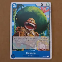 One Piece Gaimon (OP03-043/294) OP03 Pillars of Strength NM TCG CCG - Image 1