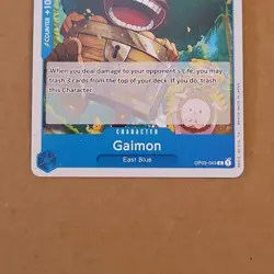 One Piece Gaimon (OP03-043/294) OP03 Pillars of Strength NM TCG CCG - Image 3