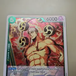 One Piece Enel (OP10-025/162) OP10 Royal Blood NM+ NM FOIL TCG CCG - Image 3