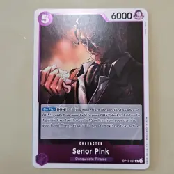 One Piece Senor Pink (OP10-067/162) OP10 Royal Blood NM FOIL TCG CCG - Image 1