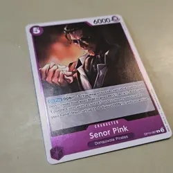 One Piece Senor Pink (OP10-067/162) OP10 Royal Blood NM FOIL TCG CCG - Image 2