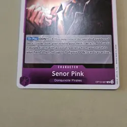 One Piece Senor Pink (OP10-067/162) OP10 Royal Blood NM FOIL TCG CCG - Image 5