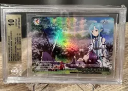 BGS 10 Weiss Schwarz 2022 JPN Mother's Rosario P04S PR Promo SAO Asuna & Yuuki - Image 3