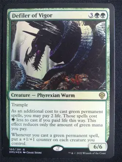 Defiler of Vigor Foil - DMU - Mtg Card #3DY - Image 1