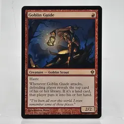 Goblin Guide Zendikar LP Red Rare MAGIC THE GATHERING MTG CARD ABUGames - Image 1