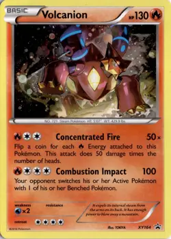Volcanion - XY164 XY Promos Pokemon Card TCG - Image 1
