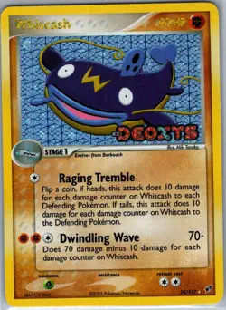 Whiscash 28/107 Reverse Holo Deoxys - Pokemon Card - NM - Image 1