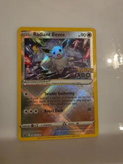 Pokemon TCG Radiant Eevee SWSH230 SWSH Sword & Shield Promo Card - Image 1
