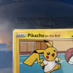 Pokemon TCG Pikachu On the Ball UK Exclusive Card 001/005 - Sealed - Image 4