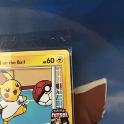 Pokemon TCG Pikachu On the Ball UK Exclusive Card 001/005 - Sealed - Image 5
