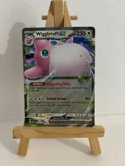 Pokemon TCG S&V 151 Wigglytuff ex 040/165 Holo Double Rare NM English - Image 1