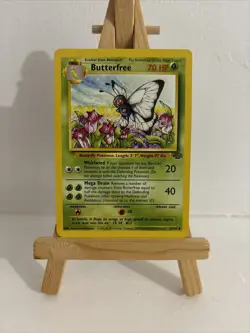 Pokemon TCG Butterfree Jungle Card 33/64 Regular MP-LP - Image 1