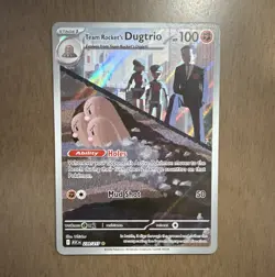 Team Rocket's Dugtrio 239/217 - Illustration Rare - Ascended Heroes - English - Image 1