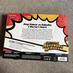 Pokemon TCG Mega Emboar Ex Collection Box New Sealed English - Image 2