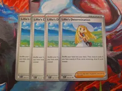 Pokemon TCG 4x Lillie's Determination 192/217 Ascended Heroes Playset NM - Image 1