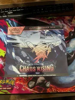 Pokemon TCG Chaos Rising Elite Trainer Box ETB - Brand New - Small Tear!!! - Image 1
