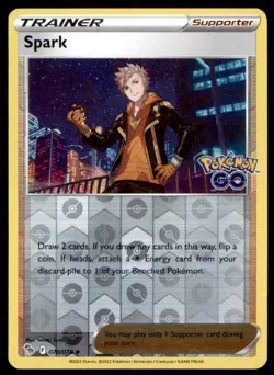Spark 070/078 Uncommon Pokemon GO Pokemon Reverse Holo Lightly Played - Image 1