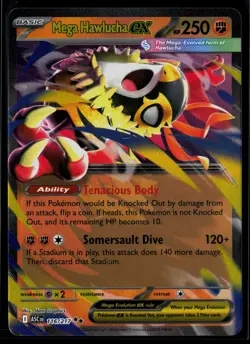 Mega Hawlucha ex 116/217 ME: Ascended Heroes Double Rare Pokemon - Image 1