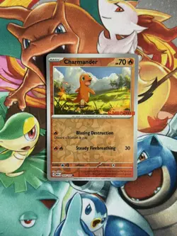 Charmander 004/165 Gamestop Stamped Promo - Pokemon 151 USA Exclusive Card - Image 1