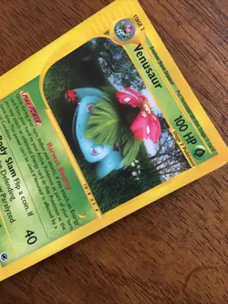 Pokemon Venusaur 68/165 Expedition Base Set Non-Holo RARE Card LP - Image 2