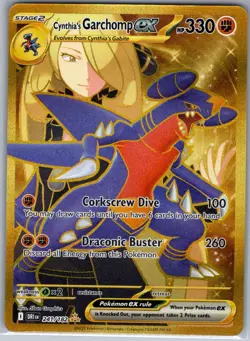 Cynthia's Garchomp ex 241/182 - Destined Rivals - Pokemon Card - NM - Image 1