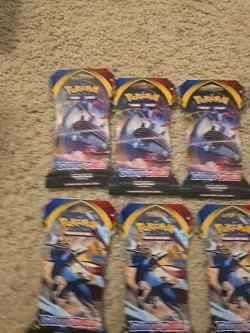 Sword and Shield Base Booster Pack Sleeved - x12 NEW English Sealed Pokemon 2020 - Image 2