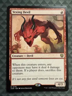 MTG Vexing Devil #0178 Rare Innistrad Remastered (INR) - Image 2