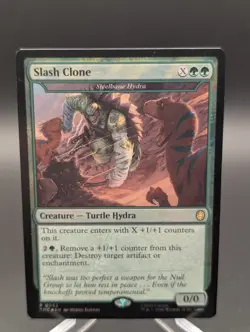 Slash Clone - Steelbane Hydra (Surge Foil) Teenage Mutant Ninja Turtles - Image 1