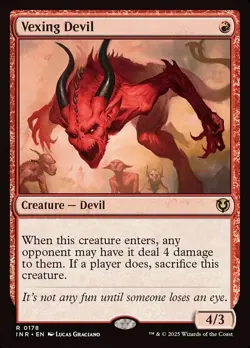 Vexing Devil #178 Rare MTG Innistrad Remastered NM English - Image 1