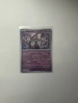 Pokemon Card Mewtwo Pokemon 151 Reverse Holo Rare 150/165 Near Mint - Image 1