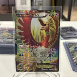 The Pokemon Company Ho-Oh EX Full Art Ultra Rare Holo Breakpoint 121/122 Basic … - Image 1