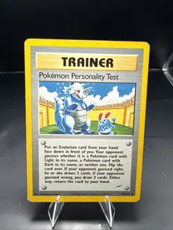 Pokemon Trainer Personality Test 102/105 Neo Destiny - Image 1