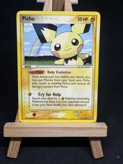 Pokemon TCG Pichu EX Power Keepers 21/108 Rare Near Mint -Read Desciption - Image 1