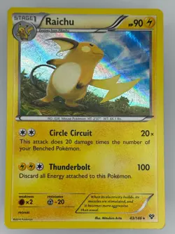 Raichu 43/146 Holo NM/M R XY Pokemon - Image 1