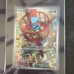 Pokemon TCG Riolu Illustration Rare Center Promo - Image 1