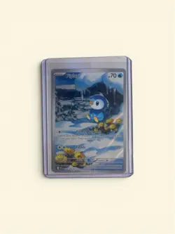 Pokemon Piplup 98/94 - Phantasmal Flames Illustration Rare - NM - Image 1